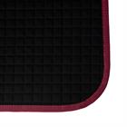 Tapis de selle Square Cotton LeMieux Rouge foncé