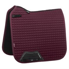 Tapis de selle Square Cotton LeMieux Rouge foncé