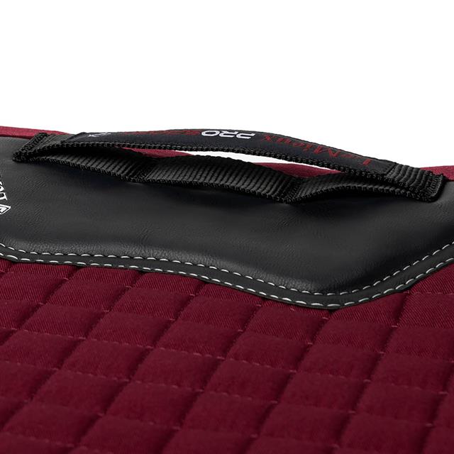 Tapis de selle Square Cotton LeMieux Rouge foncé