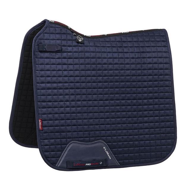 Tapis de selle Square Suede LeMieux Bleu foncé