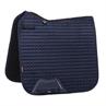 Tapis de selle Square Suede LeMieux Bleu foncé