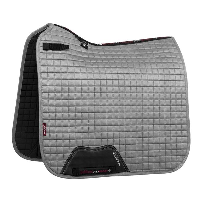 Tapis de selle Square Suede LeMieux Gris