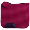 Tapis de selle Square Suede LeMieux Rouge foncé