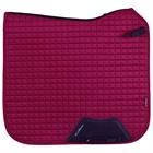 Tapis de selle Square Suede LeMieux Rouge foncé