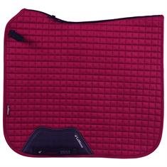 Tapis de selle Square Suede LeMieux Rouge foncé