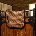Tapis de selle Stella Dressage All Over Print N-Brands X Epplejeck Beige