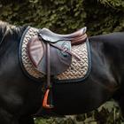 Tapis de selle Stella Dressage All Over Print N-Brands X Epplejeck Beige