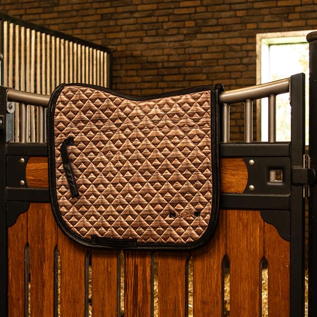 Tapis de selle Stella Dressage All Over Print N-Brands X Epplejeck Beige