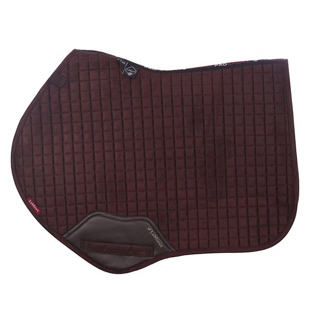 Tapis de selle Suede Close Contact Square LeMieux Marron