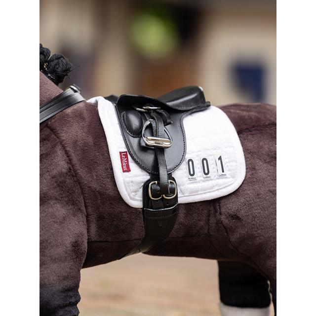 Tapis de selle Toy Pony Dressage Square LeMieux Blanc