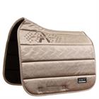 Tapis de selle Velvet Wave Dressage ANKY Marron clair