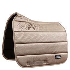 Tapis de selle Velvet Wave Dressage ANKY Marron clair