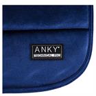 Tapis de selle Velvet Wave Springen ANKY Bleu