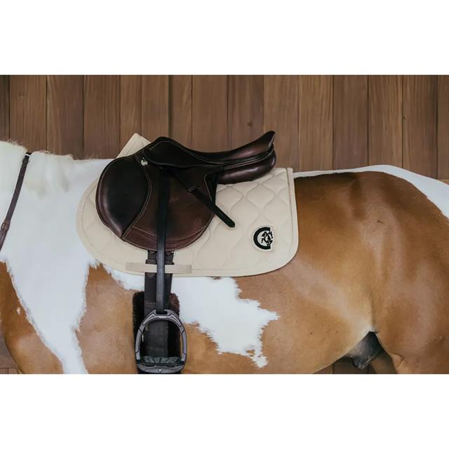 Tapis de selle Wave Jumping Kentucky Beige