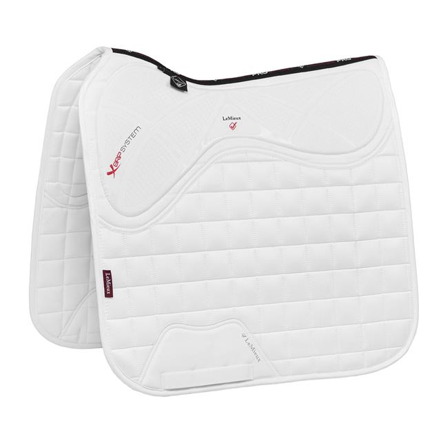 Tapis de selle X-Grip LeMieux Blanc