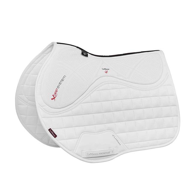 Tapis de selle X-Grip LeMieux Blanc