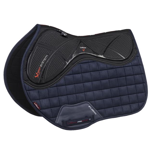 Tapis de selle X-Grip LeMieux Bleu foncé