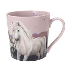 Tasse Night Horses Miss Melody Mauve clair