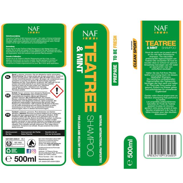 Teatree & Mint Shampoo NAF Autre