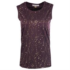 Top LVTEARS PRINT Enfantss LA VALENCIO Mauve foncé