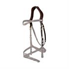 Tétière 1 branche avec sous-gorge D Collection Dy'on Marron