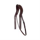 Tétière Adapt en cuir bio tanné Montar Marron foncé-beige
