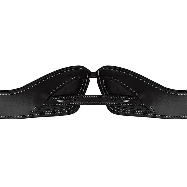 Tétière Adapt en cuir bio tanné Montar Noir-beige