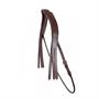 Tétière de bride Classic en cuir bio tanné cousu rond Montar Noir