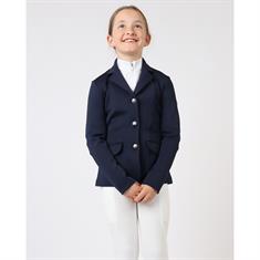 Veste d'équitation Crystals Kids Montar Bleu foncé