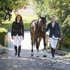 Veste de concours Athens Enfantss Equithème Bleu foncé