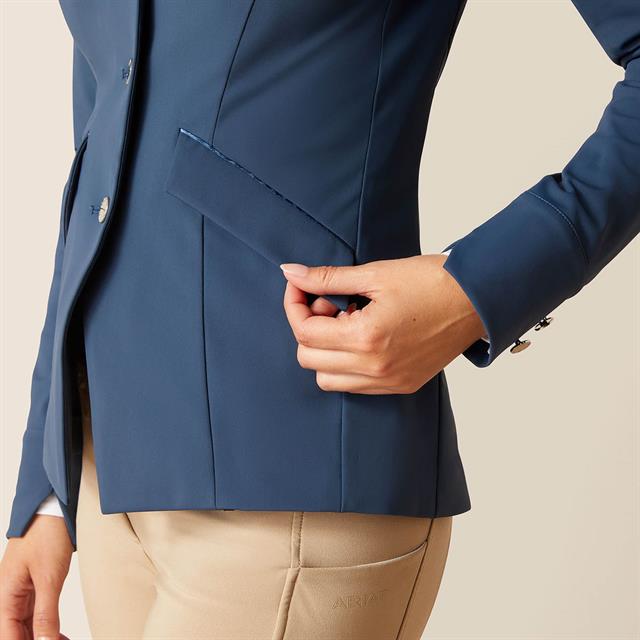 Veste de concours Meridian Ariat Bleu foncé