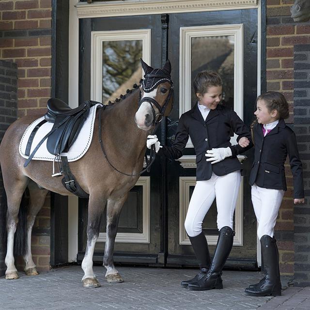 Veste de concours Robin Enfantss QHP Noir