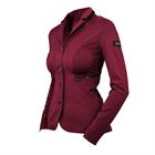 Veste de concours Select Bordeaux Equestrian Stockholm Rouge foncé