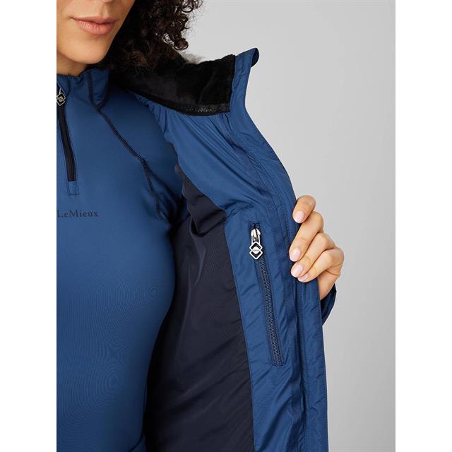 Veste LeMieux Harper Longline Puffer MID BLUE
