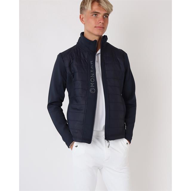 Veste pour homme Emanuel Montar Bleu foncé