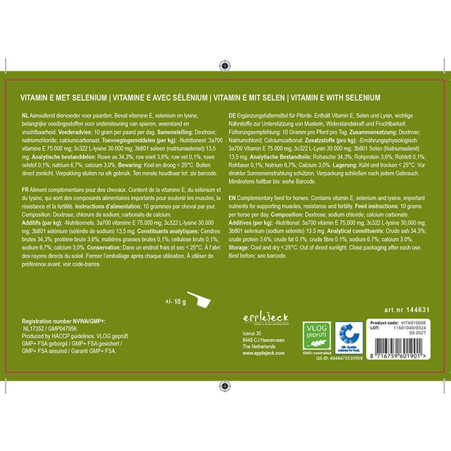 Vitamine E avec Sélénium Epplejeck Autre