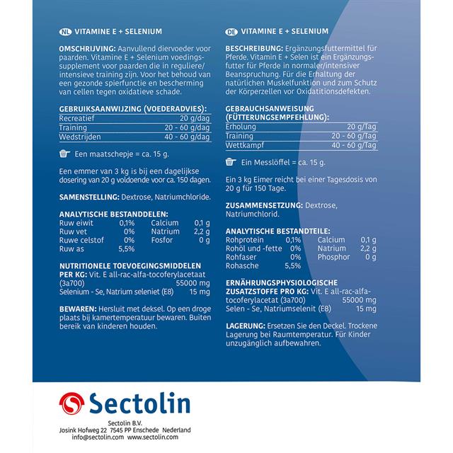 Vitamine E + Sélénium Sectolin Autre