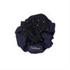 Élastique à cheveux avec filet à cheveux Crystal LeMieux Bleu foncé-noir