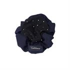 Élastique à cheveux avec filet à cheveux Crystal LeMieux Bleu foncé-noir