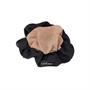 Élastique à cheveux avec filet à cheveux Crystal LeMieux Noir-beige