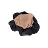 Élastique à cheveux avec filet à cheveux Crystal LeMieux Noir-beige