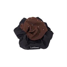 Élastique à cheveux avec filet à cheveux Crystal LeMieux Noir-marron