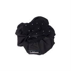 Élastique à cheveux avec filet à cheveux Crystal LeMieux Noir-noir