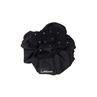 Élastique à cheveux avec filet à cheveux Crystal LeMieux Noir-noir
