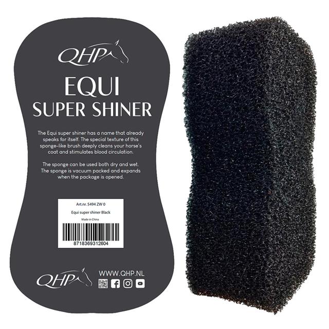Éponge Equi Super Shiner QHP Noir