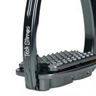 Étriers de sécurité Dressage Plus Tech Stirrups Gris foncé