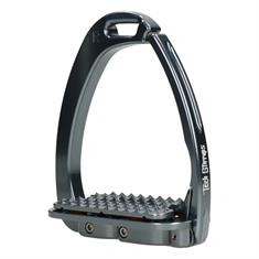 Étriers de sécurité Dressage Plus Tech Stirrups Gris foncé